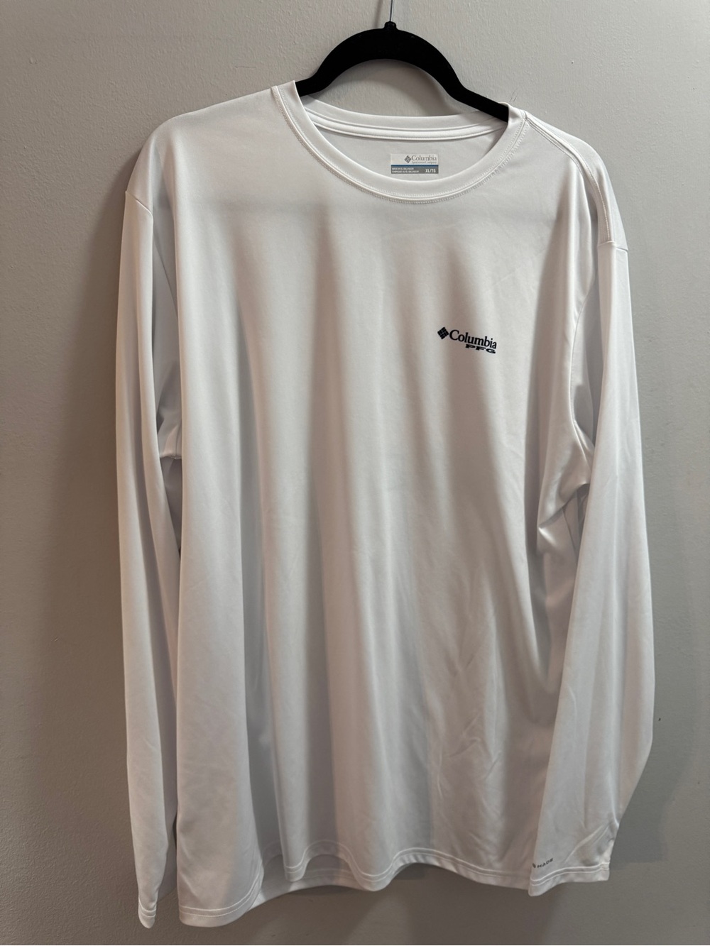 Columbia Men’s Long Sleeve PFG Shirt - White